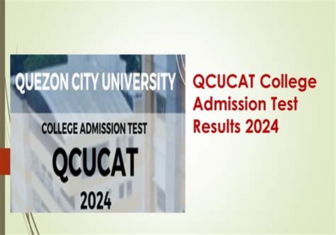 qcu entrance exam 2024|Partial List of QCUCAT Passers and Schedule of Submission of .
